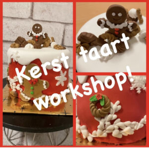 kerst taart workshop